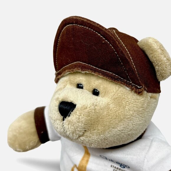 Starbucks Coffee Co Destination Series 2009 CHICAGO Bearista Plush Barista Bear - Picture 4 of 7
